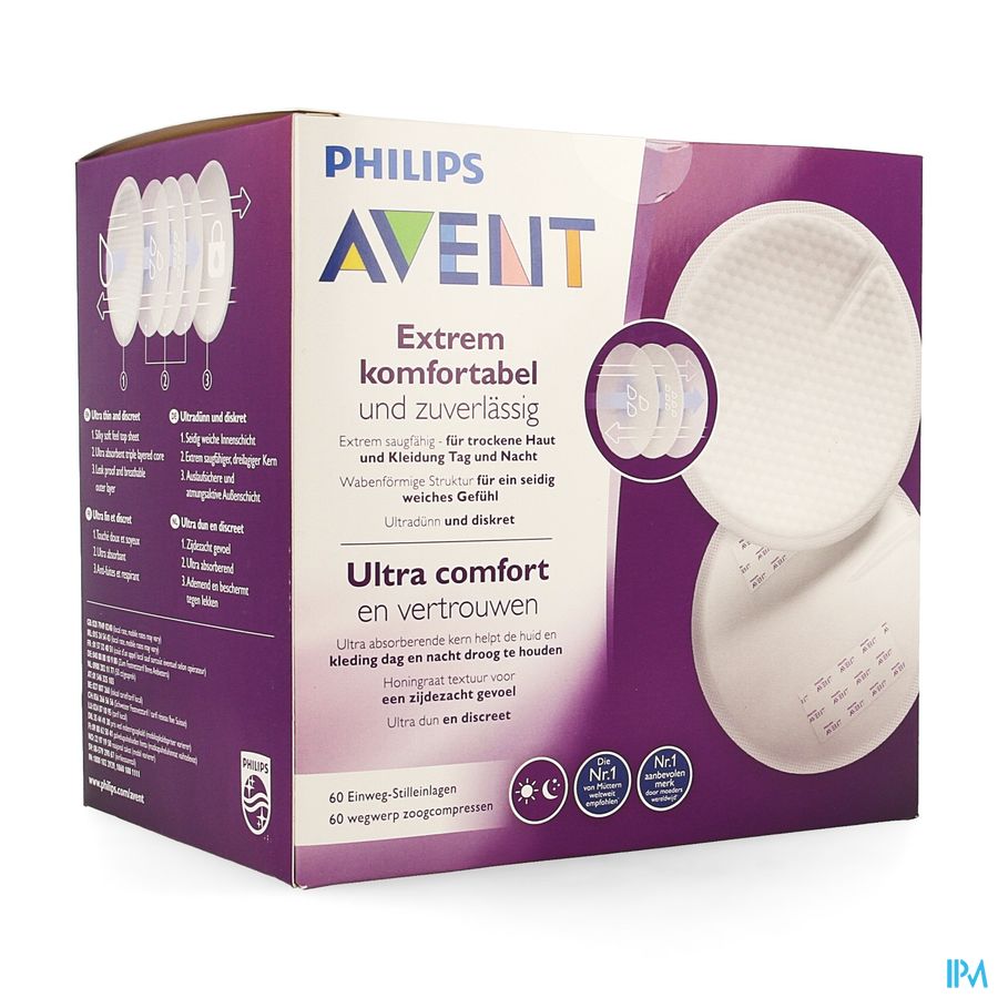 Philips Avent Borstkompres Dag/nacht 60 Scf254/61 4
