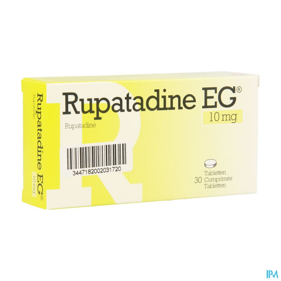 Rupatadine EG 10Mg Comp 30X10Mg 1