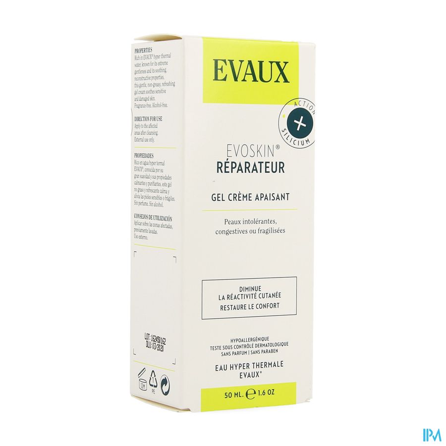 Evoskin Reparateur Gel Creme Apais. Tube 50ml Evoskin Reparateur Gel Creme Apais. Tube 50ml
