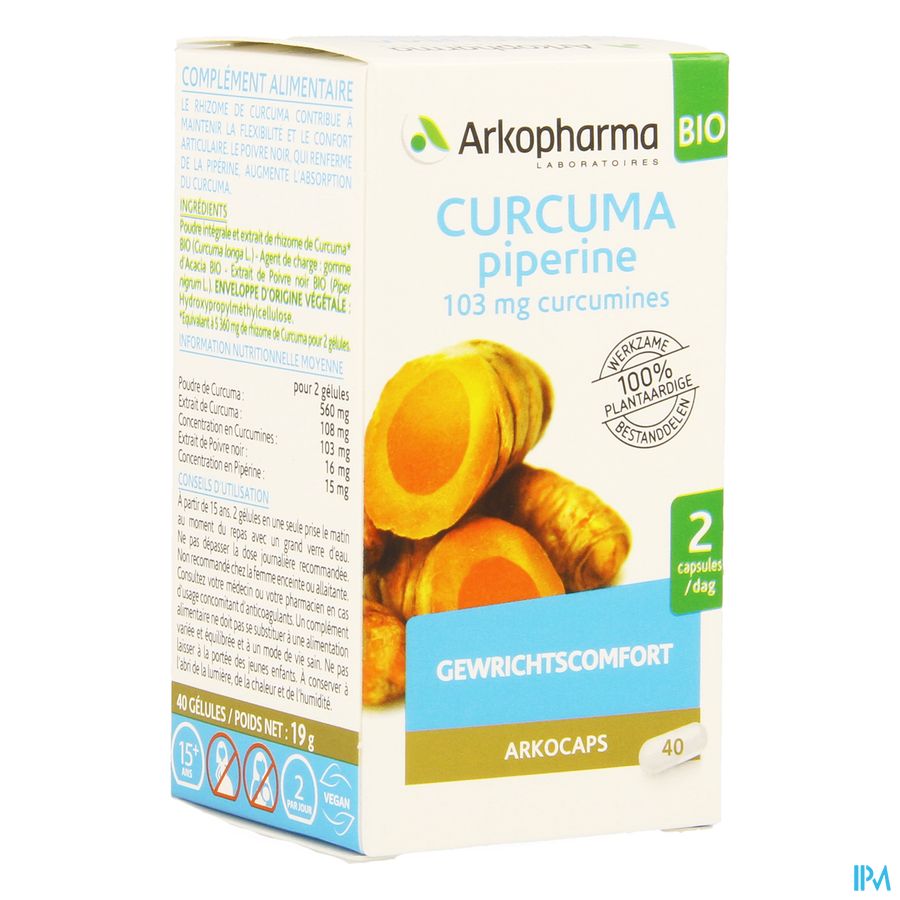Arkocaps Curcuma Bio Caps 40