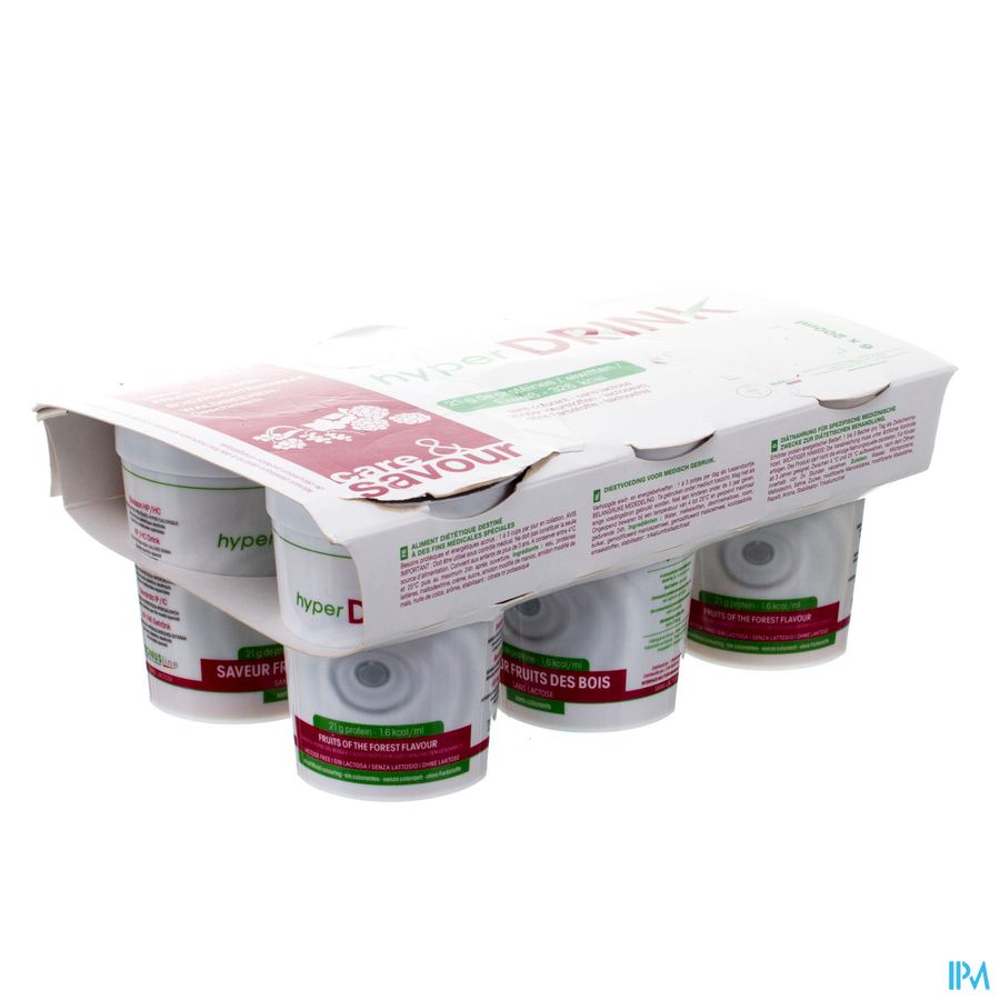 Hyperdrink Fruit Bois S/lactose Pot 6x200ml Hyperdrink Fruit Bois S/lactose Pot 6x200ml