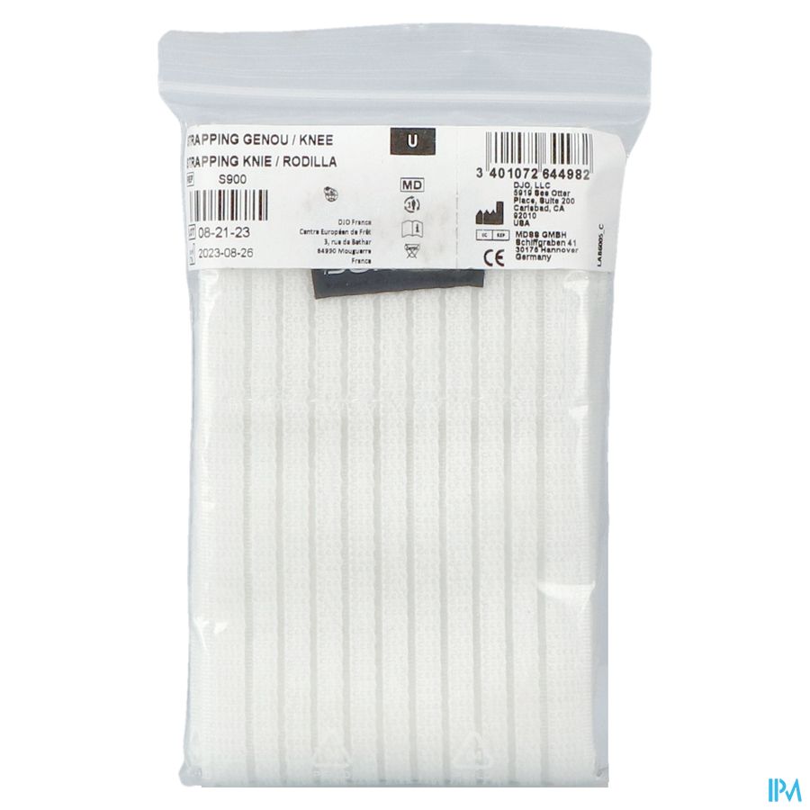 Donjoy Strapping Wit Knie 1