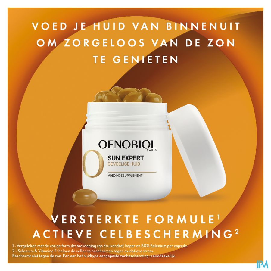 Oenobiol Sun Expert Gev. Huid Caps 2x30 13