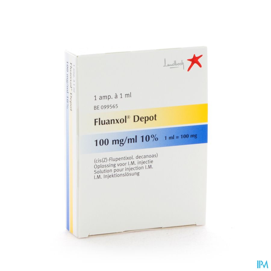 Fluanxol Depot Amp Inj 1x100mg/1ml Fluanxol Depot Amp Inj 1x100mg/1ml