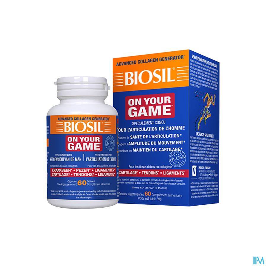 Biosil On Your Game Caps 60