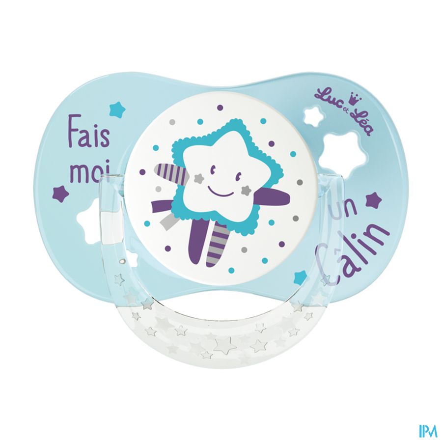 Luc&lea Fopspeen Ana 6m+ Knuffel Ring