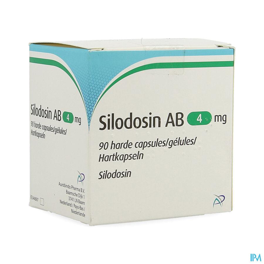 Silodosin Ab 4mg Caps Dur 90x4mg Silodosin Ab 4mg Caps Dur 90x4mg