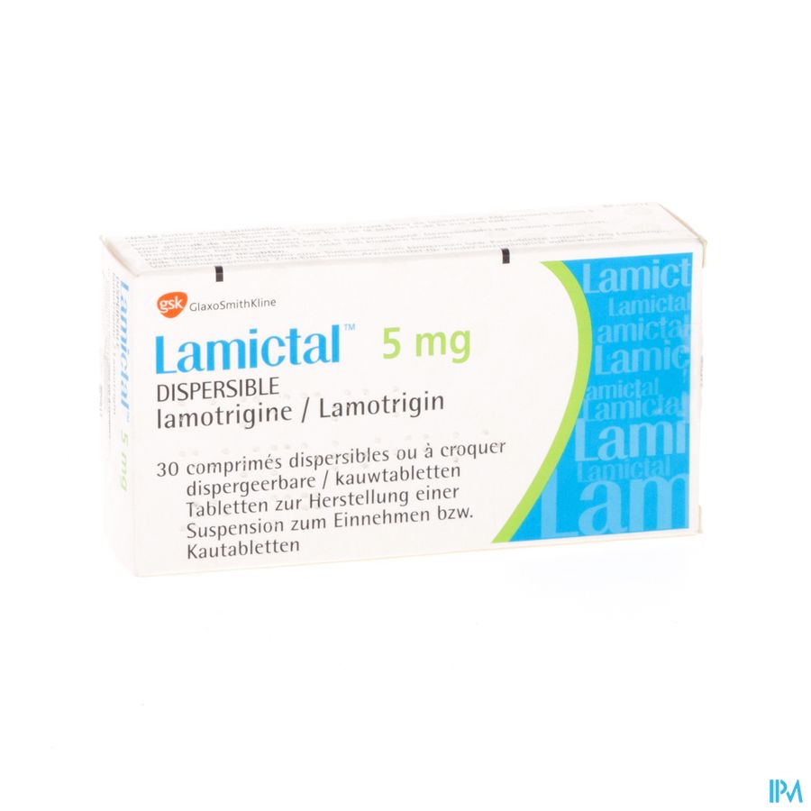 Lamictal Disp Tabl 30 X 5mg Blister Lamictal Disp Tabl 30 X 5mg Blister
