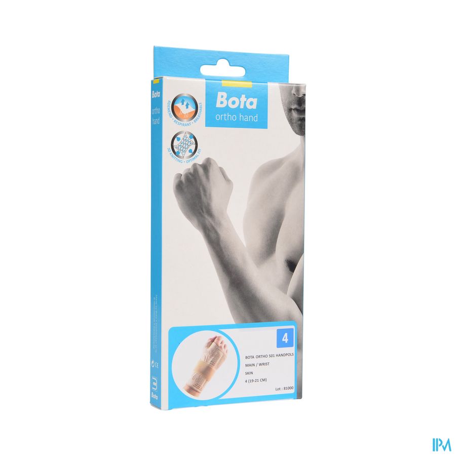 Bota Ortho Serre Poignet Main 501 Beige N4 Bota Ortho Serre Poignet Main 501 Beige N4