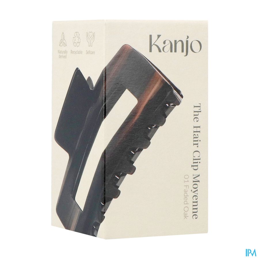 Kanjo The Hair Clip Moyenne 01 Faded Oak