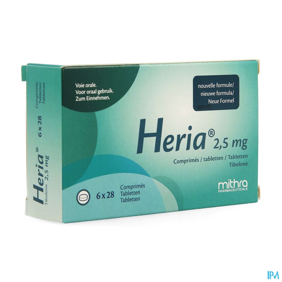 Heria 2,5mg Comp 6 X 28 Heria 2,5mg Comp 6 X 28