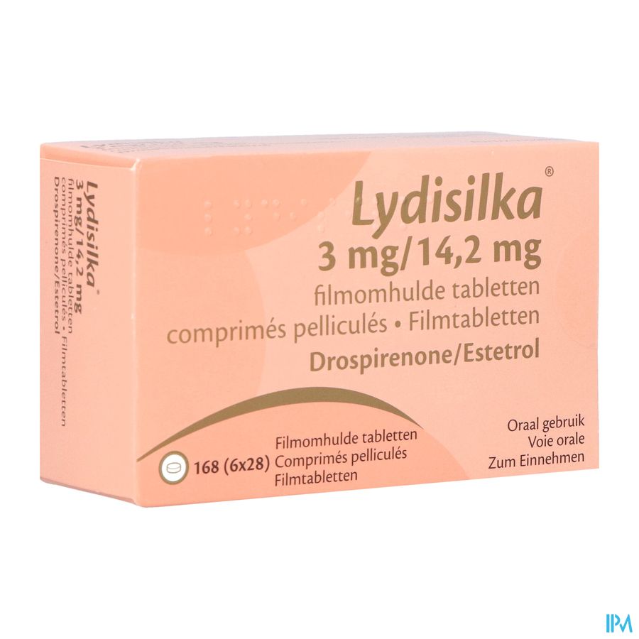 Lydisilka 3mg/14,2mg Filmomh Tabl 168 Lydisilka 3mg/14,2mg Filmomh Tabl 168