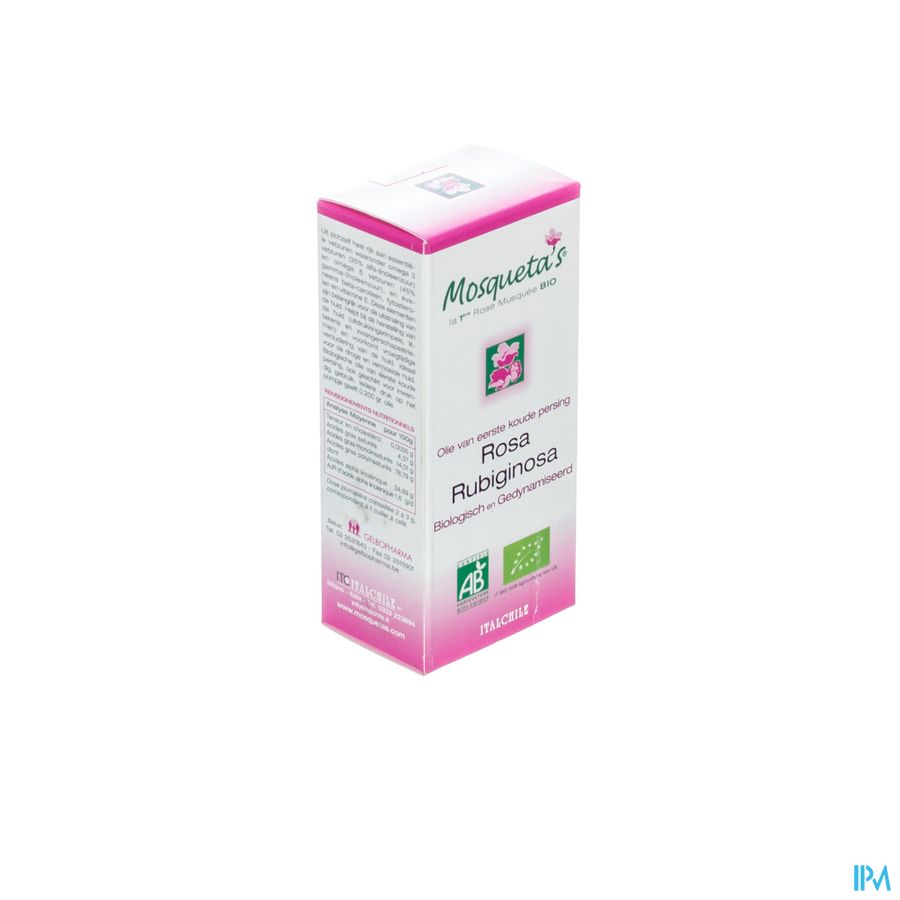 Mosquetas Rose Rozenolie Natuur Bio 30ml 2
