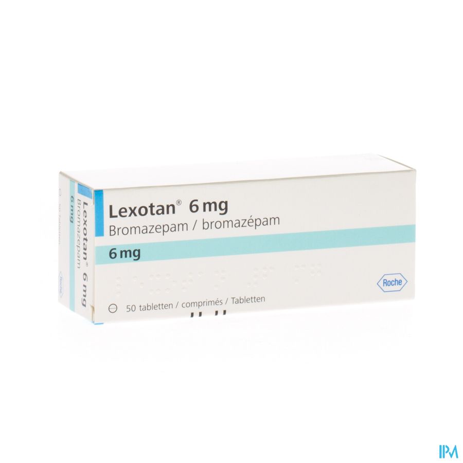 Lexotan 6mg Comp 50x 6mg Lexotan 6mg Comp 50x 6mg
