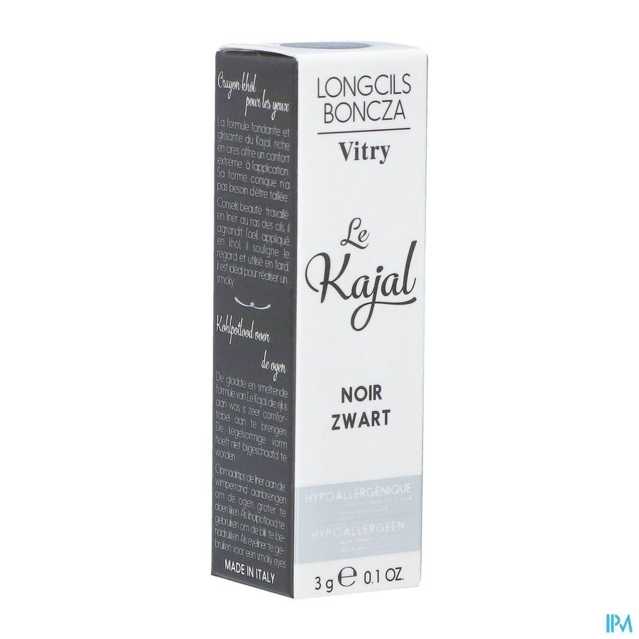 Kajal - Oogpotlood Zwart 3g Kajal - Oogpotlood Zwart 3g