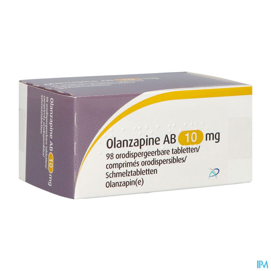 Olanzapine Ab 10mg Comp Orodisp. 98 Olanzapine Ab 10mg Comp Orodisp. 98