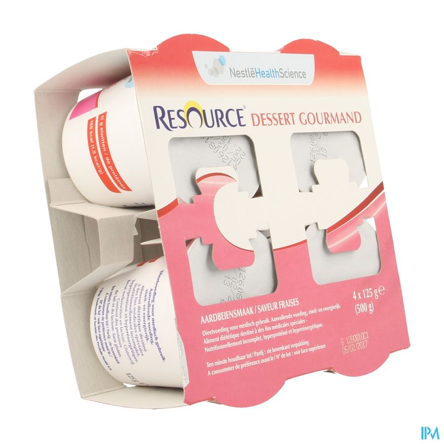 Resource Dessert Gourmand Fraise 4x125g 12311130 1