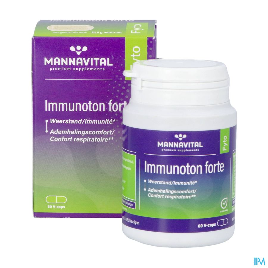 Mannavital Immunoton Forte V-caps 60 5