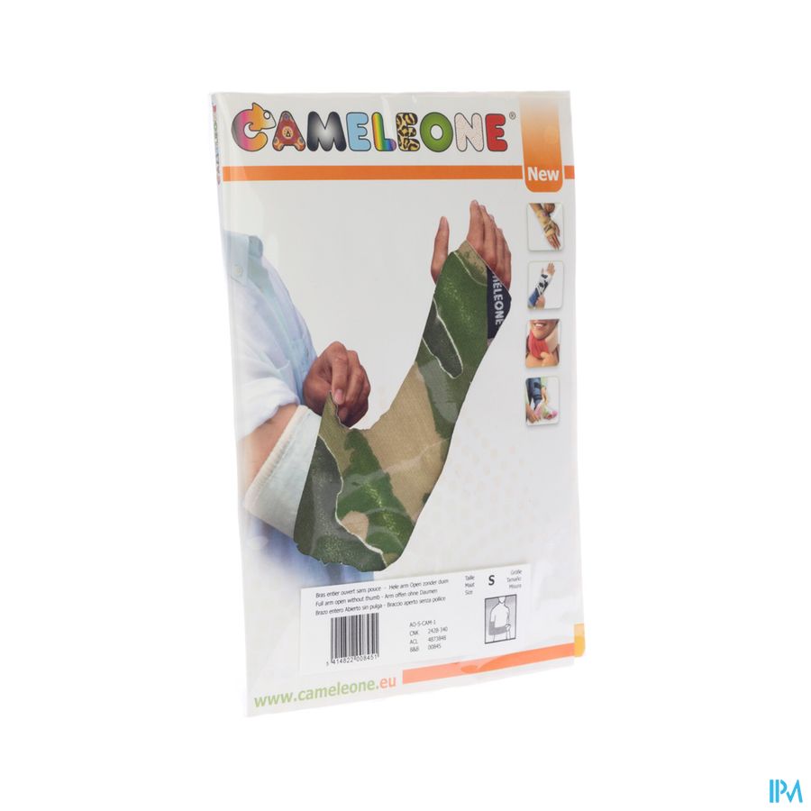 Cameleone Volledige Arm Open -duim Camouflage S 1 Cameleone Volledige Arm Open -duim Camouflage S 1
