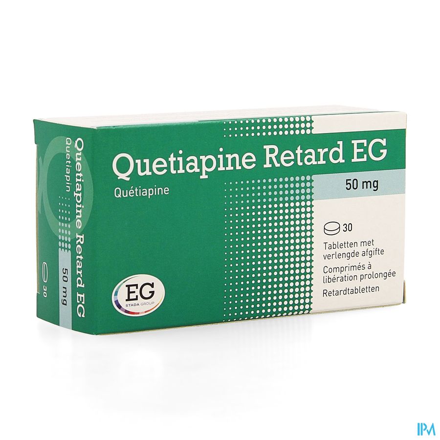 Quetiapine Retard EG 50Mg Lib.Prol.Comp 30X50Mg Quetiapine Retard EG 50Mg Lib.Prol.Comp 30X50Mg