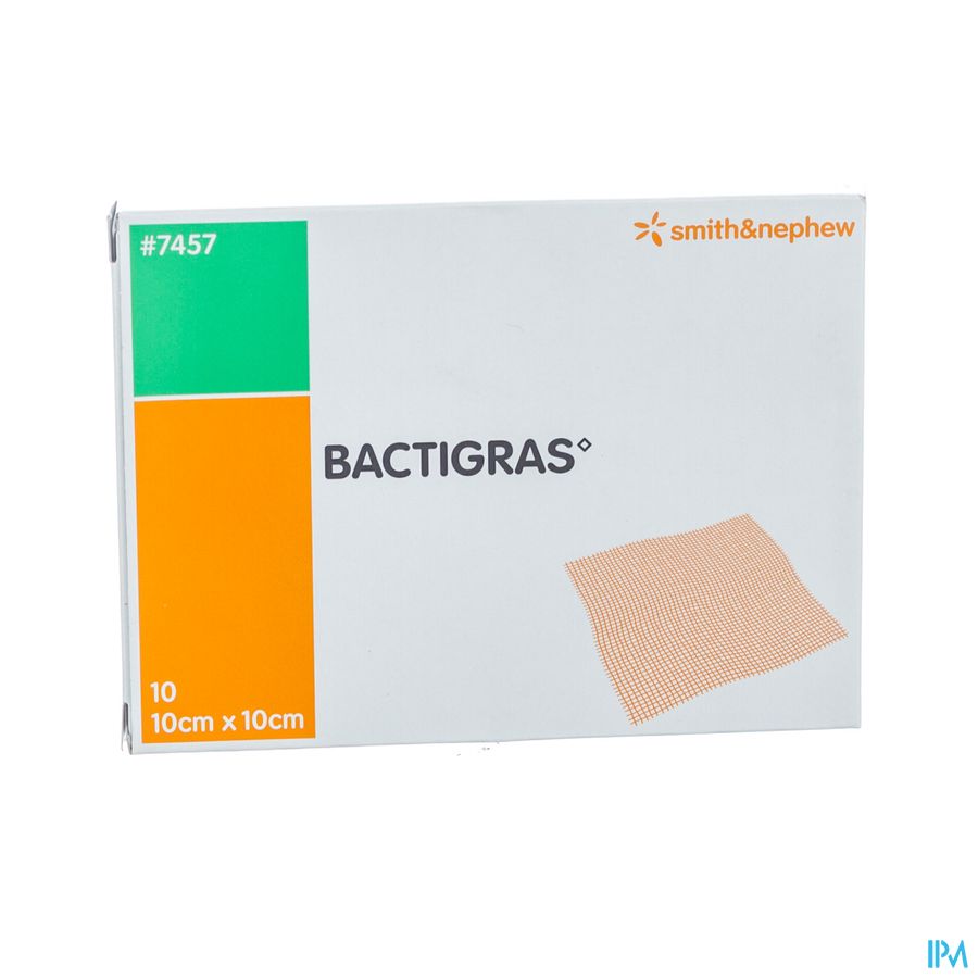 Bactigras Verband 10cmx10cm 10 7457 1