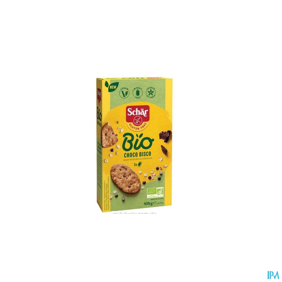 Schar Bio Choco Bisco 105g Revogan