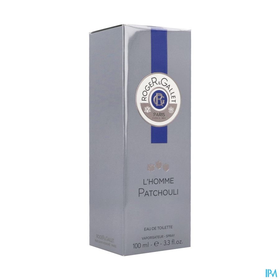 Roger&gallet Edt Homme Patchouli 100ml Roger&gallet Edt Homme Patchouli 100ml