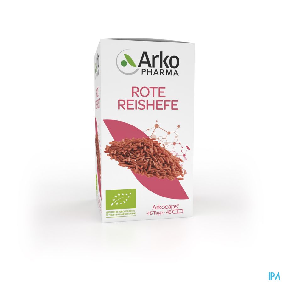 Arkogelules Levure Riz Rouge Bio Caps 45 Nf Arkogelules Levure Riz Rouge Bio Caps 45 Nf
