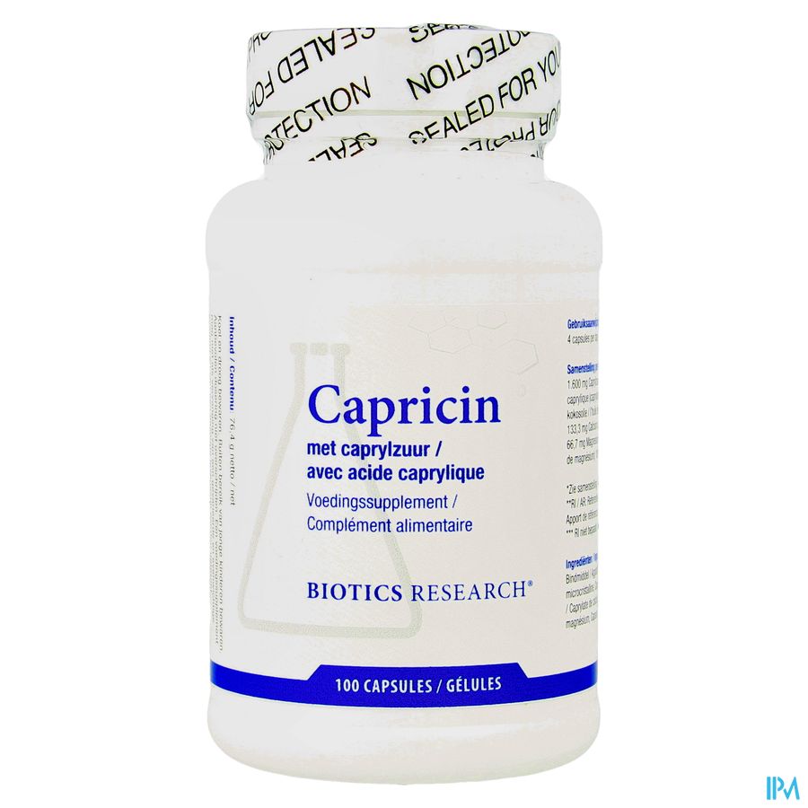 Capricin Biotics Caps 100 5