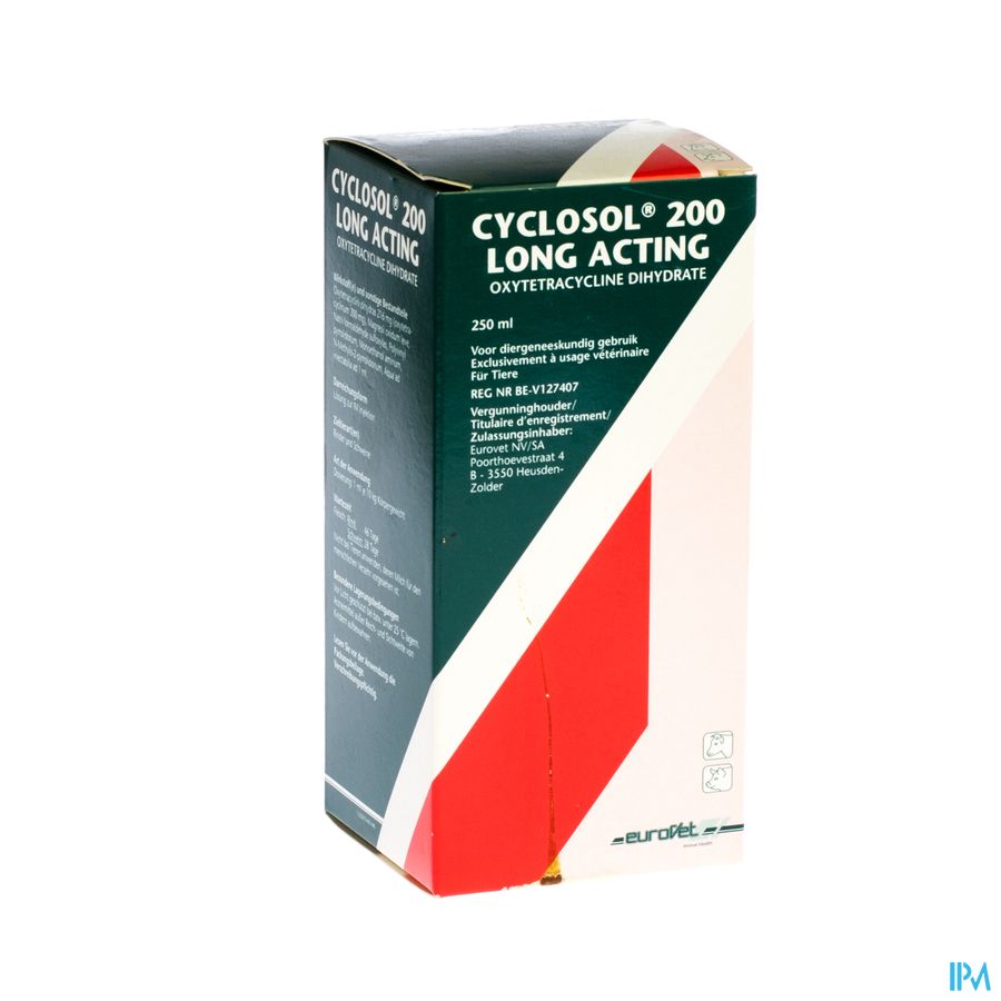 Cyclosol 200 La Eurovet 250ml Cyclosol 200 La Eurovet 250ml