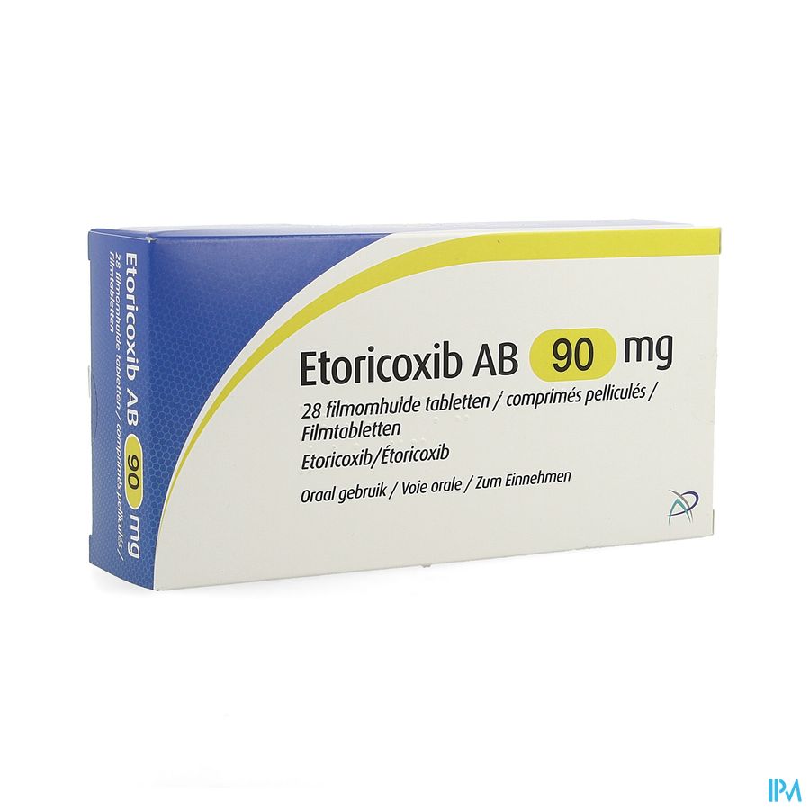 Etoricoxib Ab 90mg Filmomh Tabl 28 X 90mg Etoricoxib Ab 90mg Filmomh Tabl 28 X 90mg