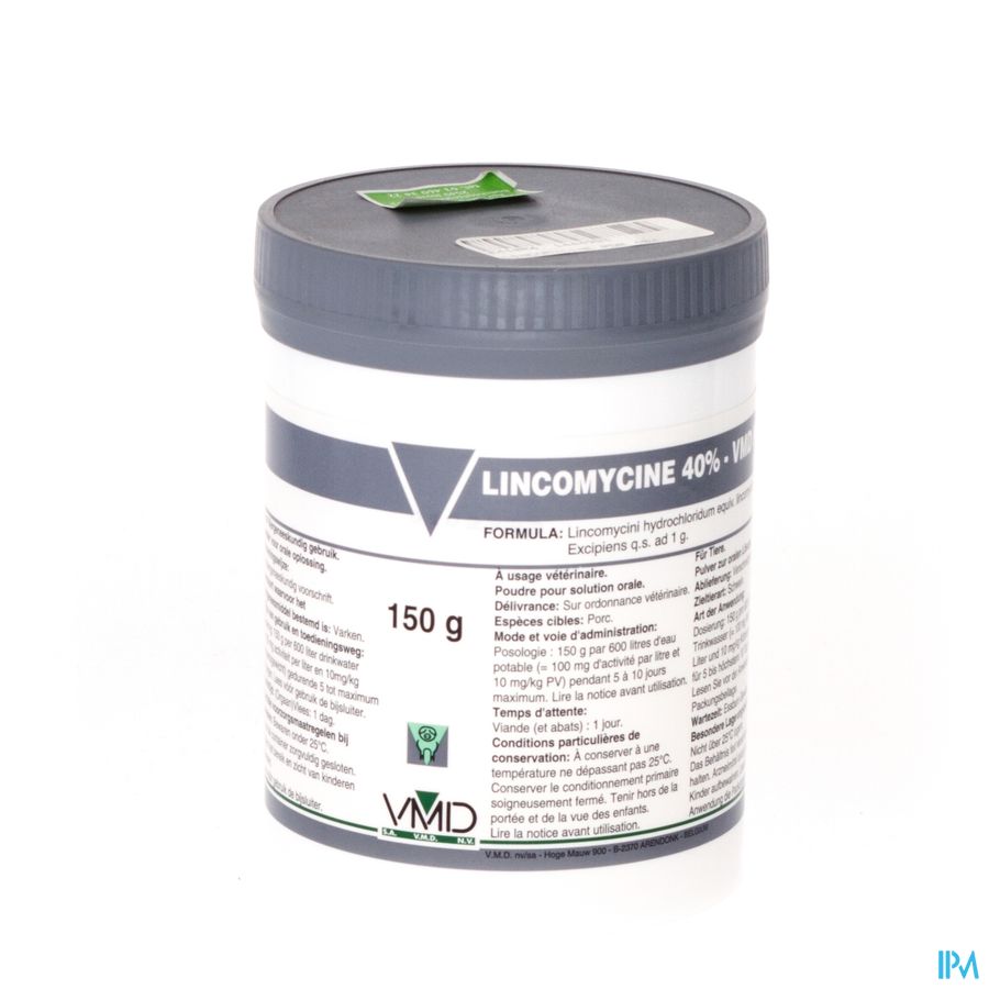 Lincomycine Pdr 40% 150g Vmd Lincomycine Pdr 40% 150g Vmd
