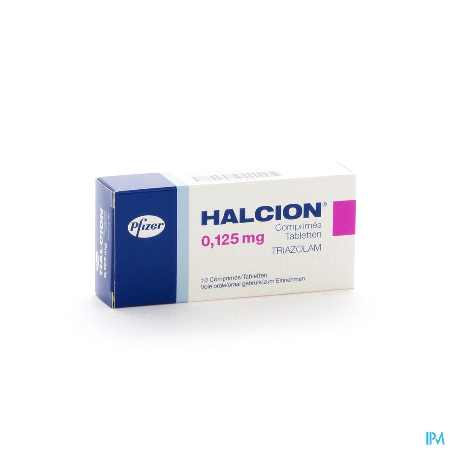 Halcion Tabl 10 X 0,125mg Halcion Tabl 10 X 0,125mg