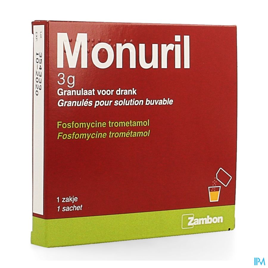 Monuril 3g Impexeco Gran. Zakje 1 X 3g Pip Monuril 3g Impexeco Gran. Zakje 1 X 3g Pip