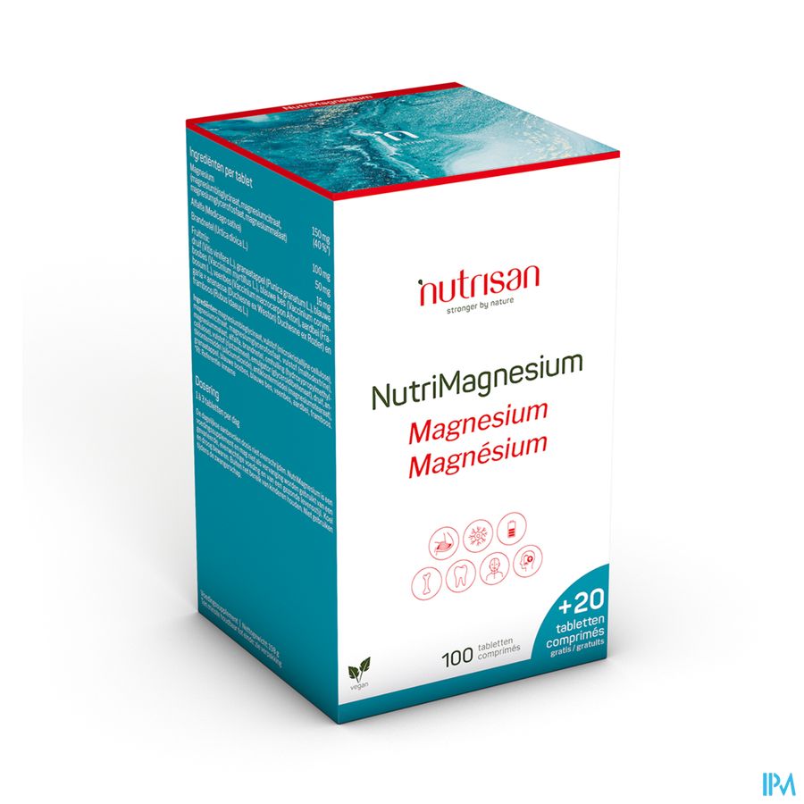 Nutrimagnesium Comp 100+20 Nutrisan Nutrimagnesium Comp 100+20 Nutrisan