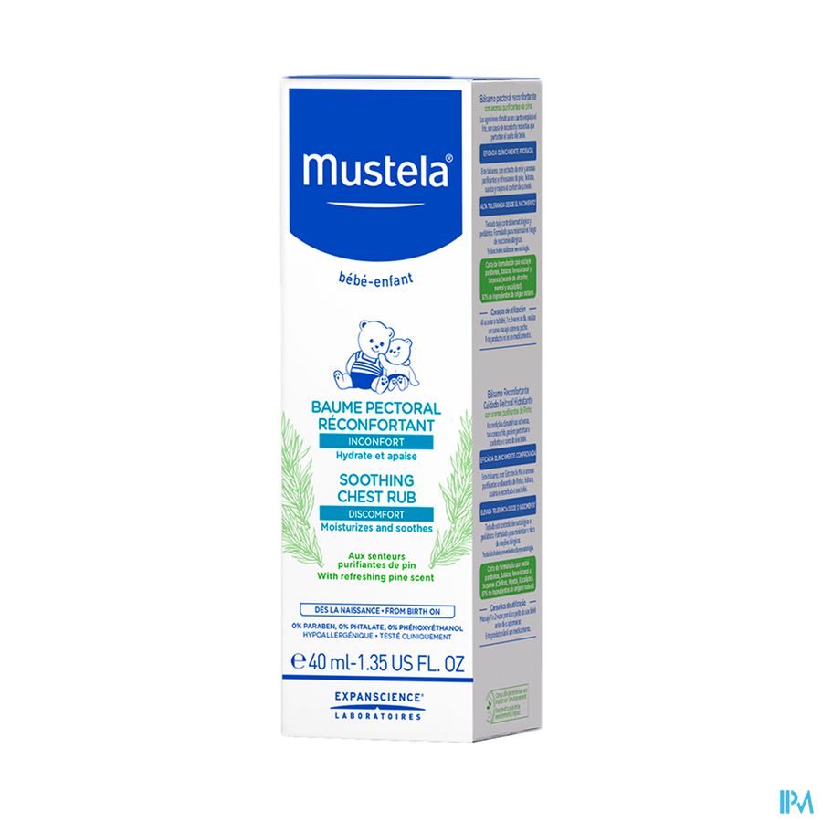 Mustela Ss Borstbalsem Versterkend 40ml Mustela Ss Borstbalsem Versterkend 40ml