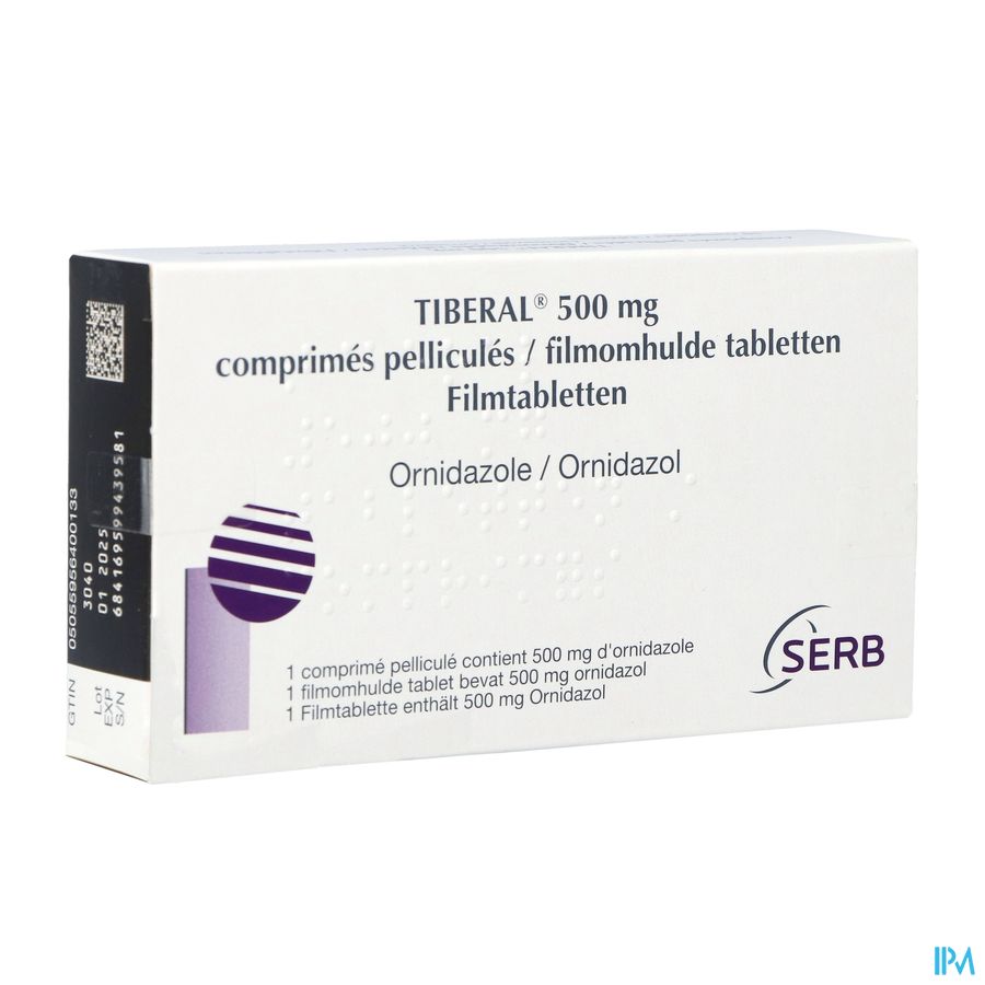 Tiberal Comp 10 X 500mg