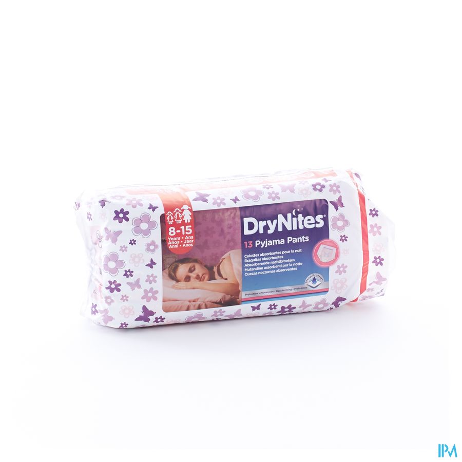 Drynites Girl X-large 8-15 Jaar 13 Drynites Girl X-large 8-15 Jaar 13