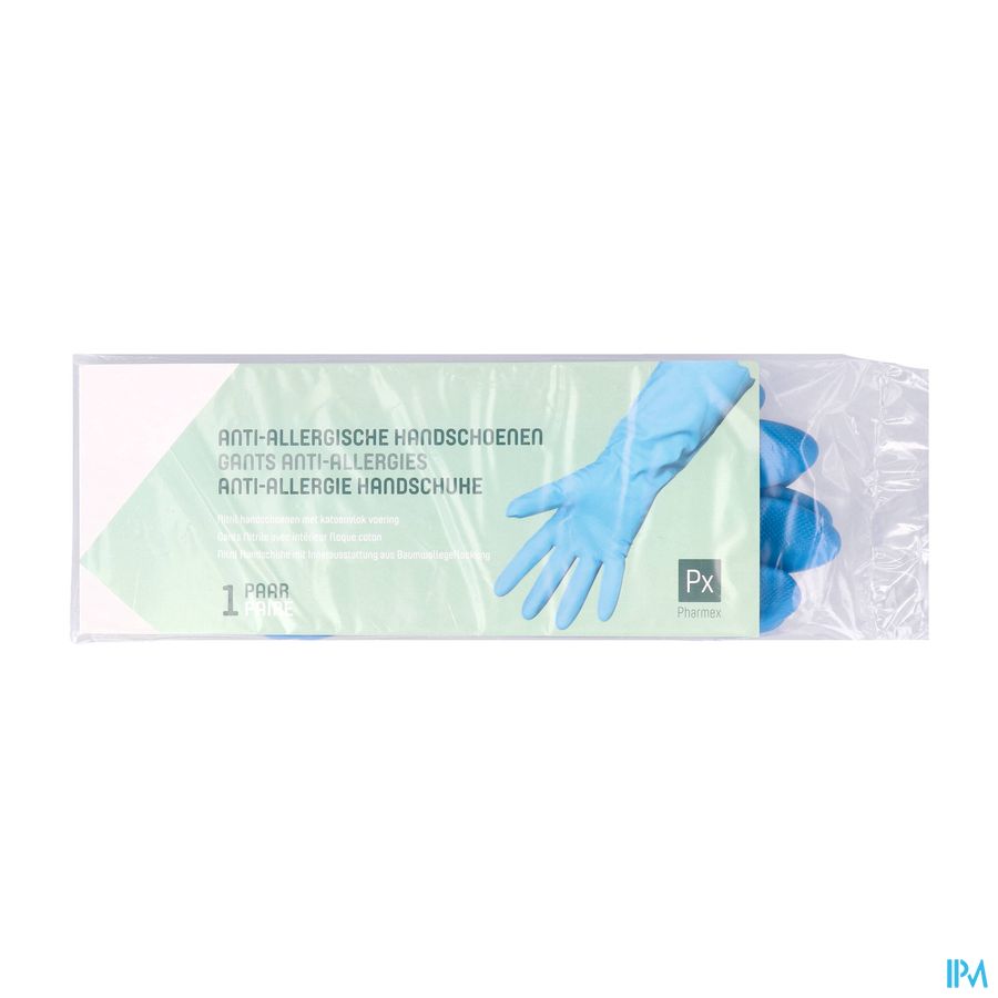 Pharmex Gant A/allergie Nitrile M 1