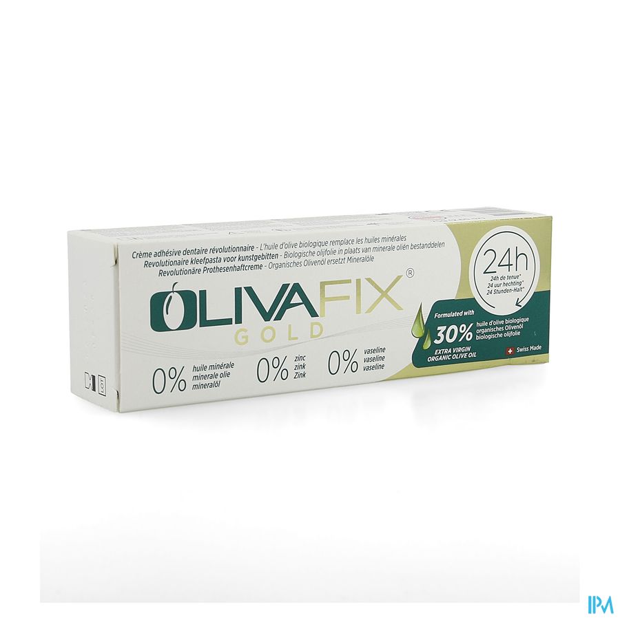 Olivafix Hechtcreme Kunstgebit Tube 75g Olivafix Hechtcreme Kunstgebit Tube 75g