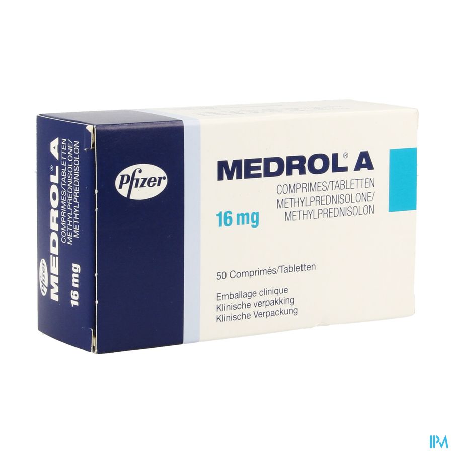 Medrol A 16 mg comp. 50 Medrol A 16 mg comp. 50