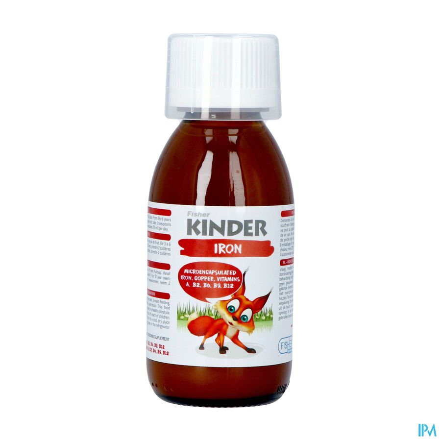 Fisher Kinder Iron Fl 125ml 4