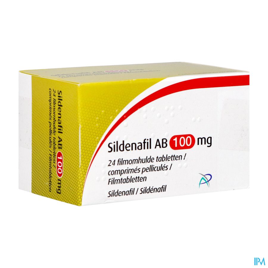 Sildenafil Ab 100mg Comp Pell 24