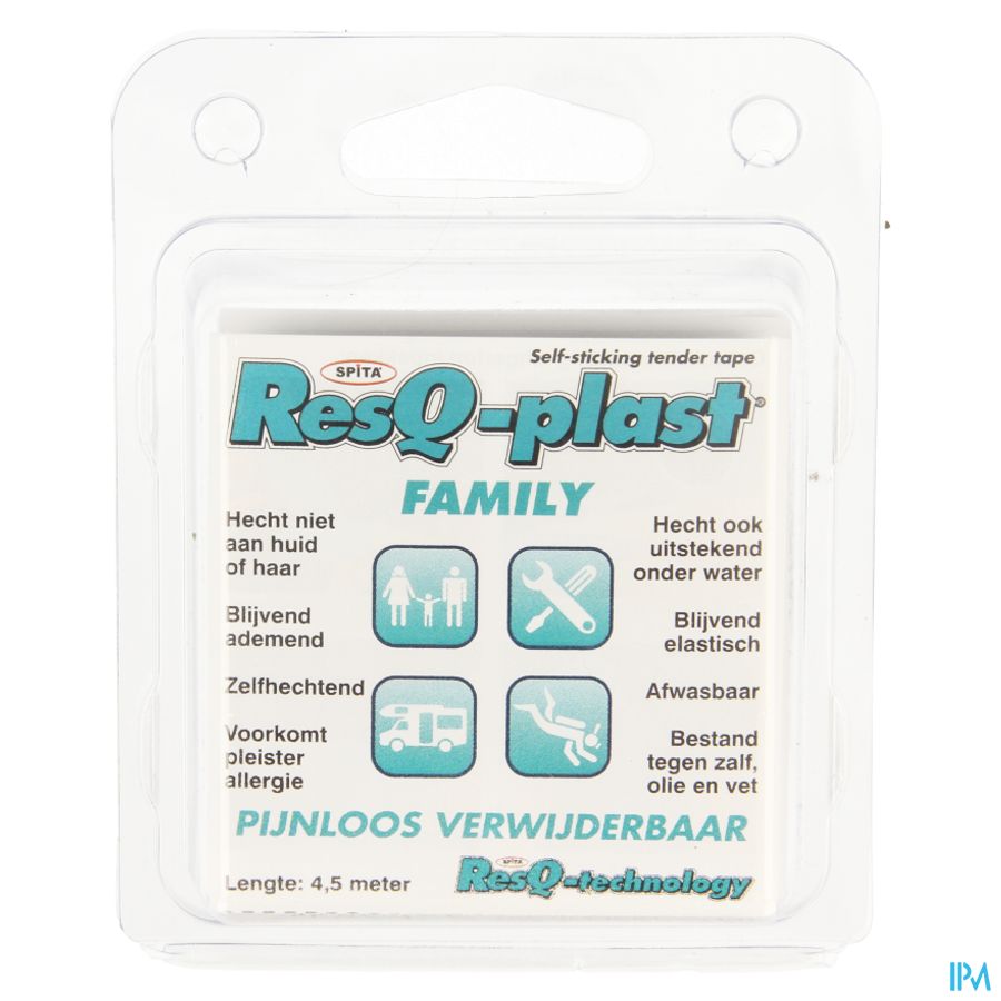 Resq-plast Family 4,5mx50mm Wit 1 3