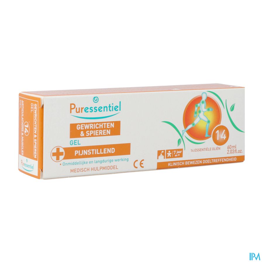 Puressentiel Gewrichten Gel 60ml -2€ Puressentiel Gewrichten Gel 60ml -2€