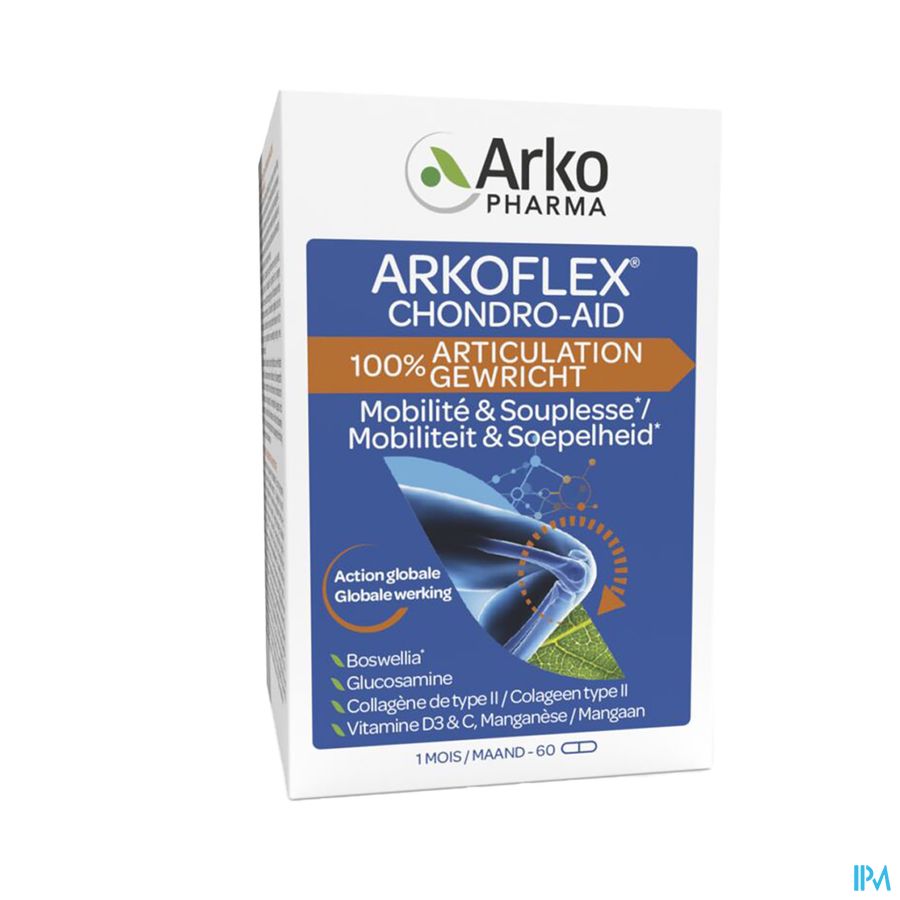 Arkoflex Chondro-aid 100% Articulations Caps 60 Arkoflex Chondro-aid 100% Articulations Caps 60