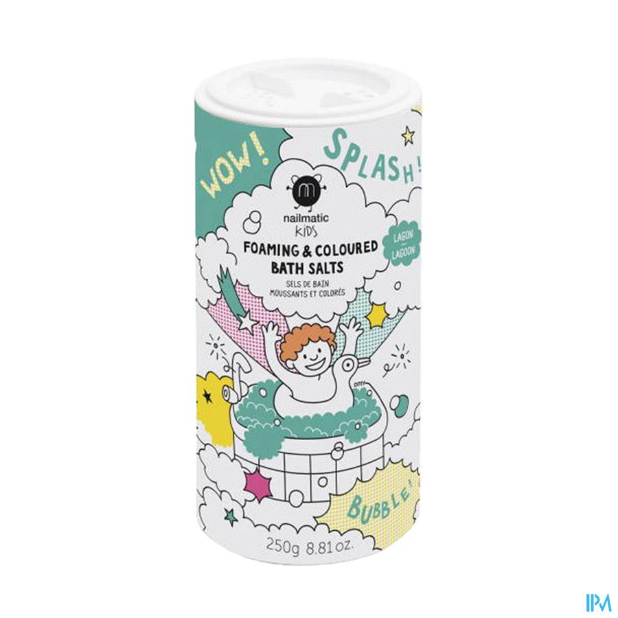 Nailmatic Kids Gekleurd&mousse.badzout Groen 250g Nailmatic Kids Gekleurd&mousse.badzout Groen 250g