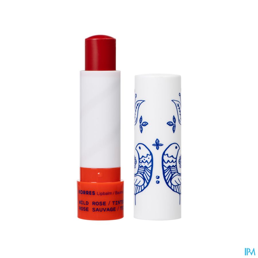 Korres Km Wild Rose Lippenbalsem Getint 4,5g 3