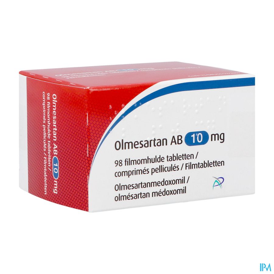 Olmesartan Ab 10mg Filmomh Tabl 98 Olmesartan Ab 10mg Filmomh Tabl 98