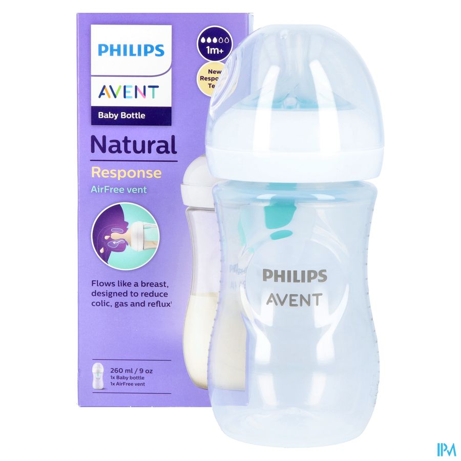 Philips Avent Natural 3.0 Airfree Zuigfles 260ml 7